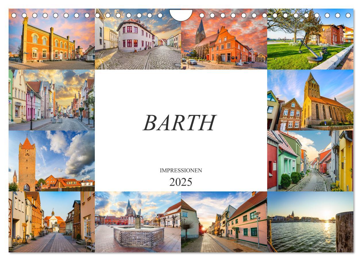 Cover: 9783435235988 | Barth Impressionen (Wandkalender 2025 DIN A4 quer), CALVENDO...