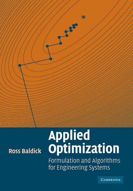 Cover: 9780521100281 | Applied Optimization | Ross Baldick (u. a.) | Taschenbuch | Englisch