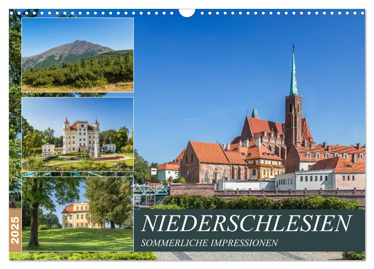 Cover: 9783435421138 | NIEDERSCHLESIEN Sommerliche Impressionen (Wandkalender 2025 DIN A3...