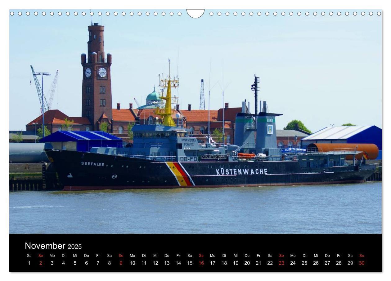 Bild: 9783435764754 | Cuxhaven an der Nordsee (Wandkalender 2025 DIN A3 quer), CALVENDO...