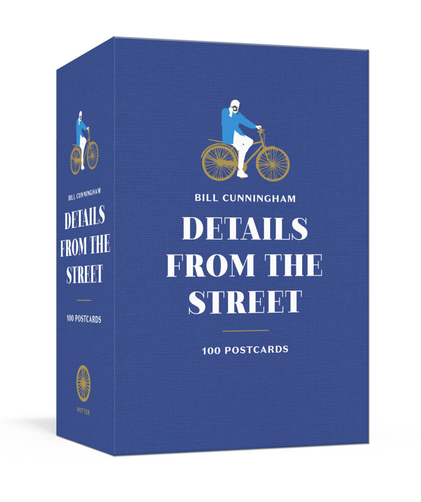 Cover: 9781524763510 | Bill Cunningham: Details from the Street | 100 Postcards | Times | Box