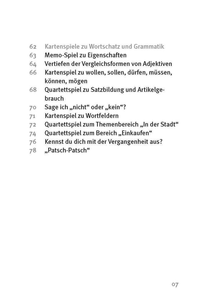 Bild: 9783769822618 | Die 50 besten Spiele für Deutsch als Zweitsprache | Wintermeier | Buch