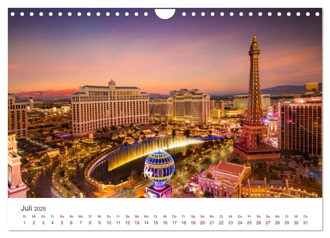 Bild: 9783383918070 | Las Vegas - Die Hauptstadt der Unterhaltung. (Wandkalender 2025 DIN...