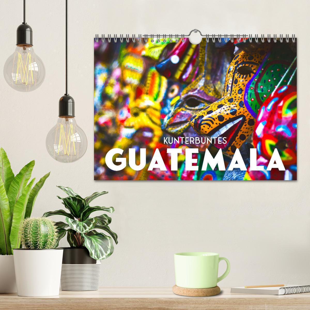 Bild: 9783383942570 | Kunterbuntes Guatemala (Wandkalender 2025 DIN A4 quer), CALVENDO...