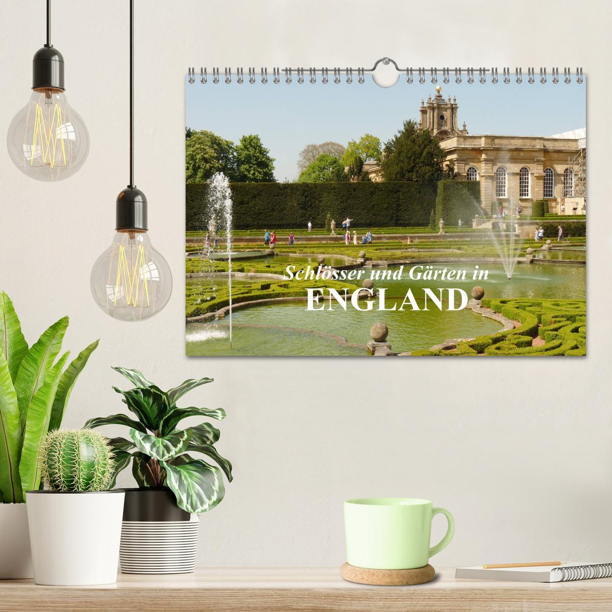 Bild: 9783435321681 | Schlösser und Gärten in England (Wandkalender 2025 DIN A4 quer),...