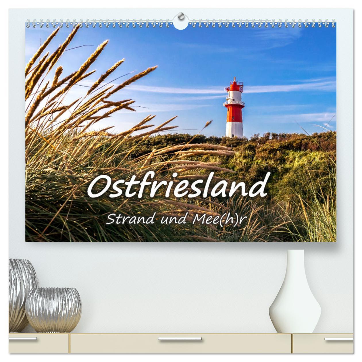 Cover: 9783435484027 | OSTFRIESLAND Strand und Mee(h)r (hochwertiger Premium Wandkalender...