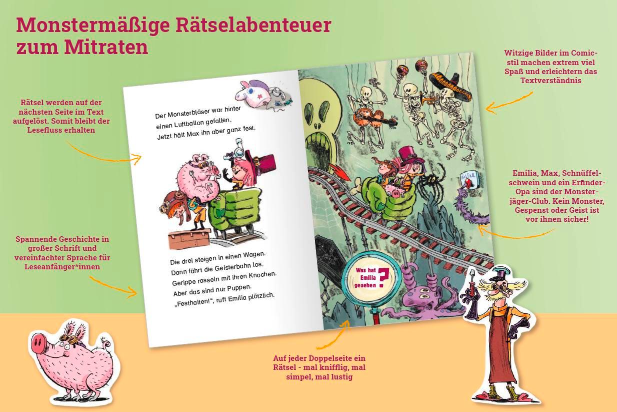 Bild: 9783737359344 | Der Monsterjäger-Club 3 - Gruselparty in der Monsterschule | Thilo