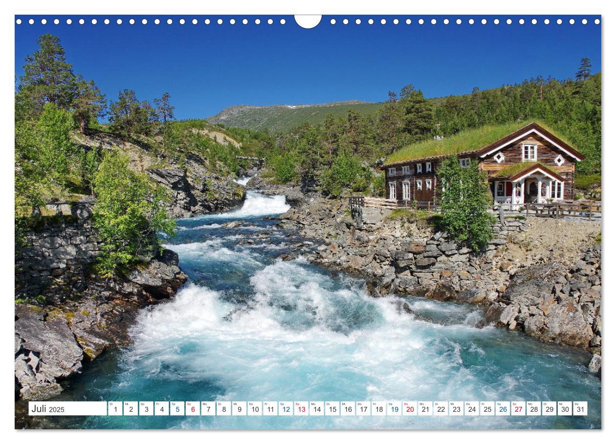 Bild: 9783435470839 | Norwegen PUR (Wandkalender 2025 DIN A3 quer), CALVENDO Monatskalender