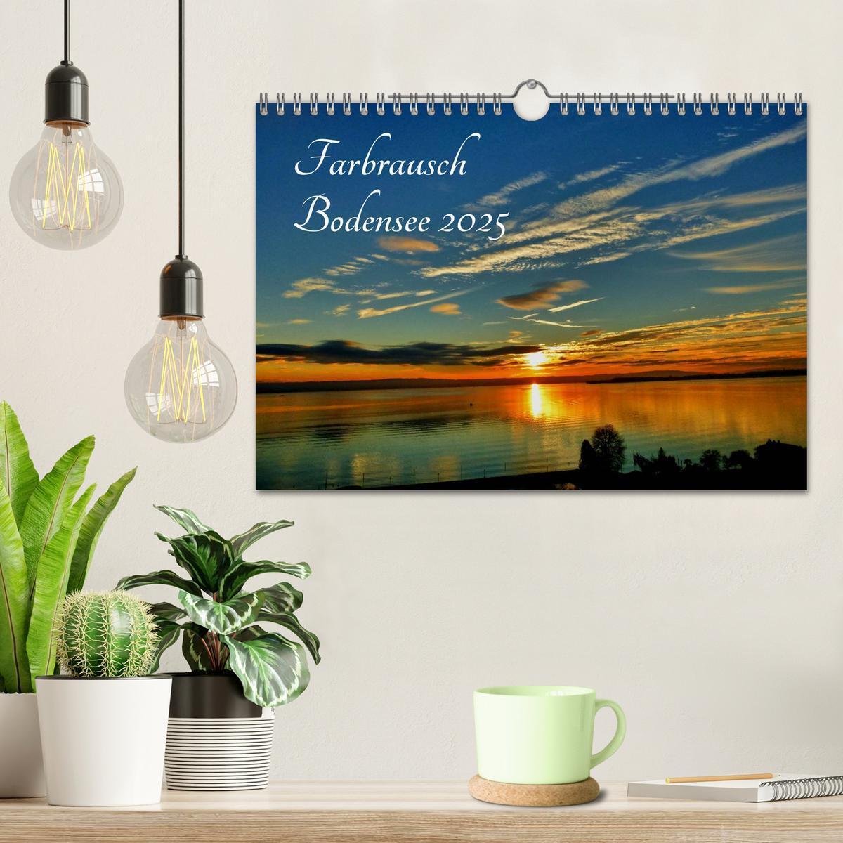 Bild: 9783435470792 | Farbrausch Bodensee (Wandkalender 2025 DIN A4 quer), CALVENDO...