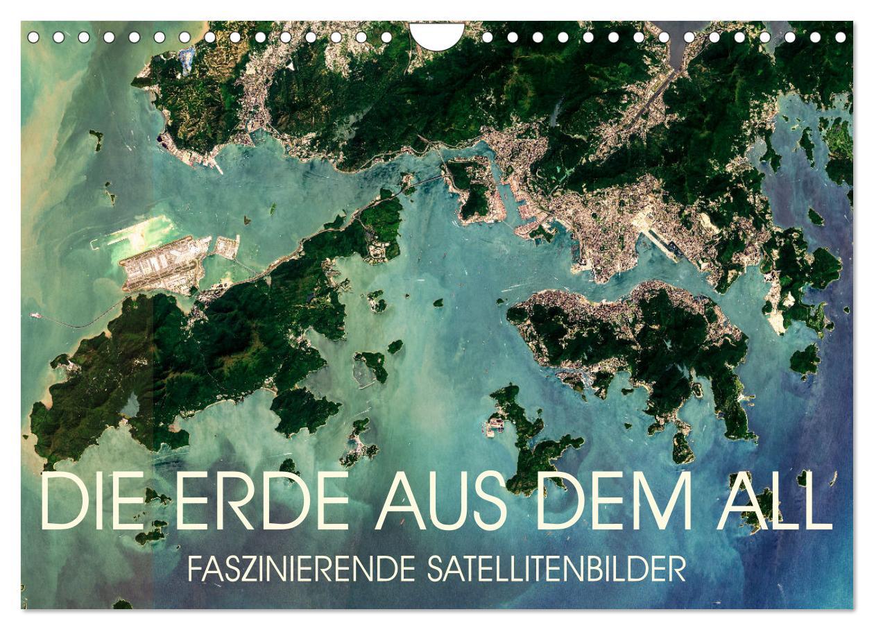 Cover: 9783383934193 | Die Erde aus dem All (Wandkalender 2025 DIN A4 quer), CALVENDO...