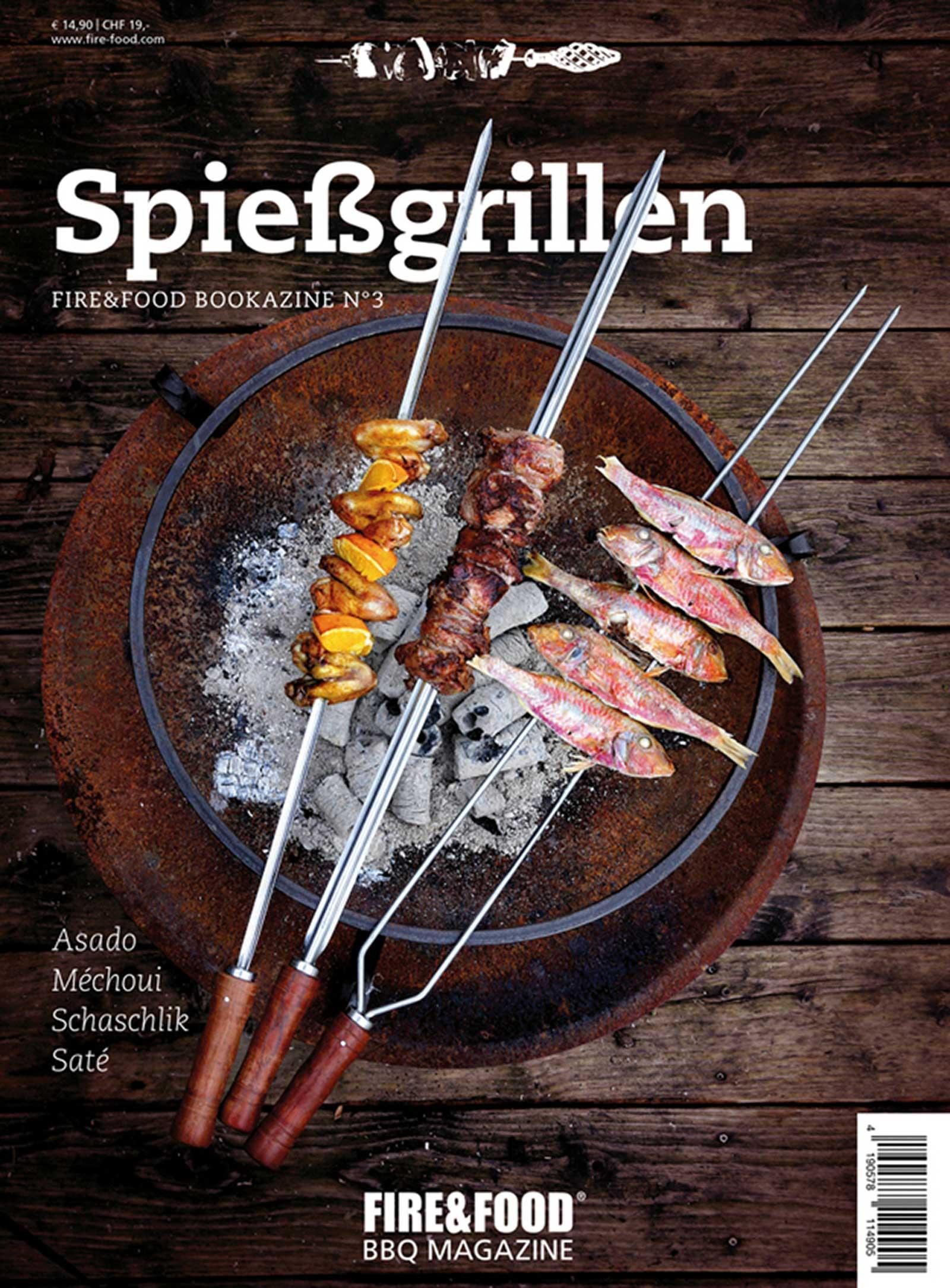 Cover: 4190578114905 | Spießgrillen | Fire &amp; Food Bookazine No. 3 | Fire &amp; Food | Taschenbuch