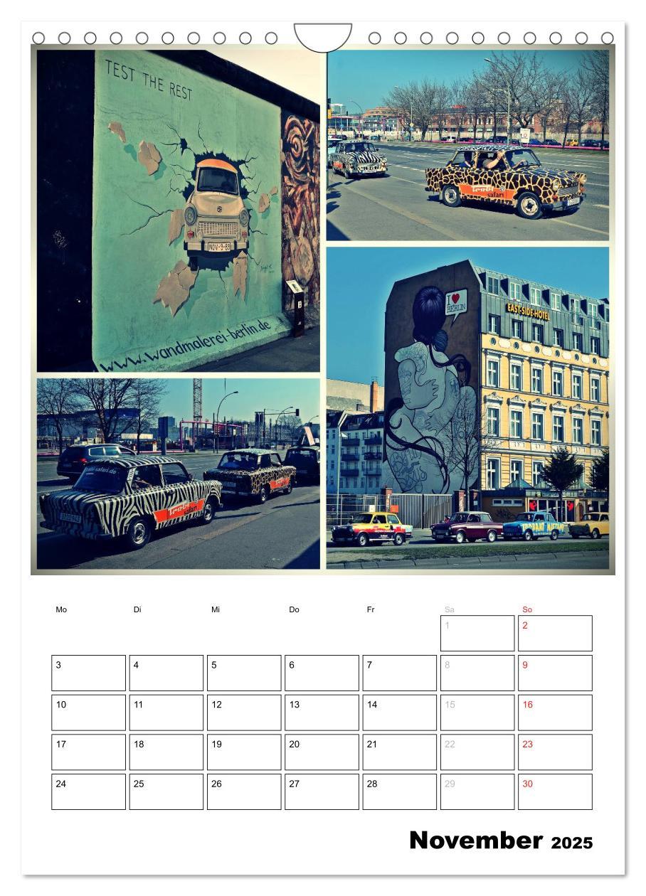 Bild: 9783457066386 | BERLIN / Planer (Wandkalender 2025 DIN A4 hoch), CALVENDO...