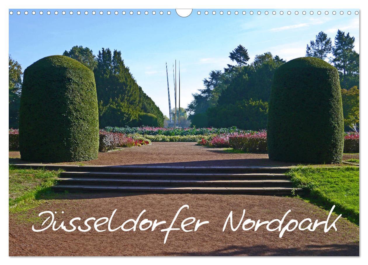 Cover: 9783435255375 | Düsseldorfer Nordpark (Wandkalender 2025 DIN A3 quer), CALVENDO...