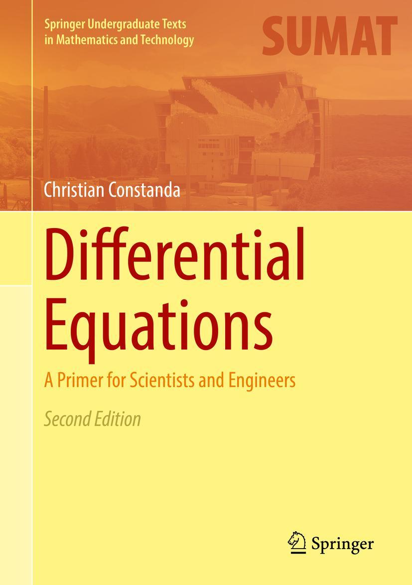 Cover: 9783319502236 | Differential Equations | A Primer for Scientists and Engineers | Buch