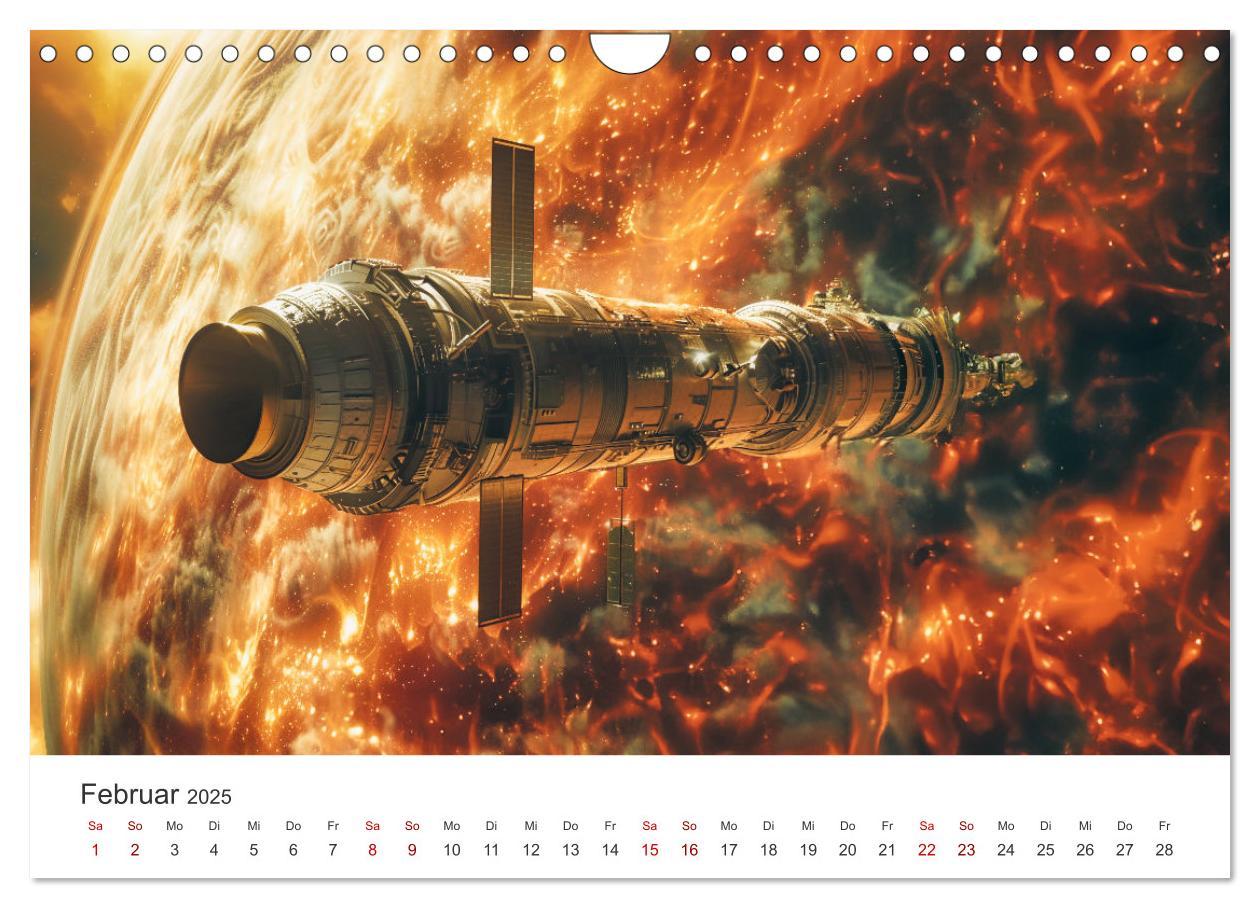 Bild: 9783383821011 | Sternenreisen - Ein kosmischer Kalender (Wandkalender 2025 DIN A4...