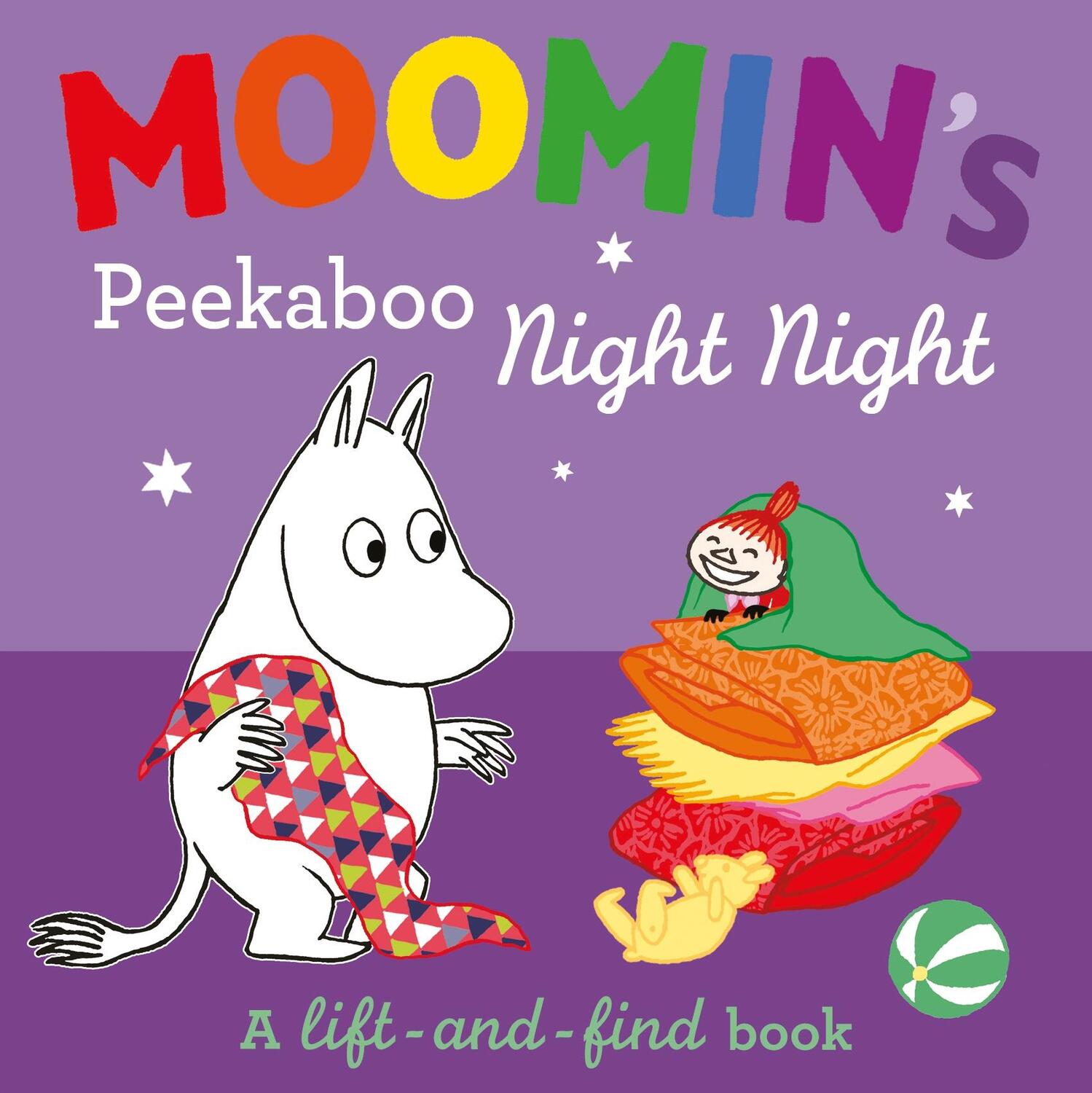 Cover: 9780241649800 | Moomin's Peekaboo Night Night | A Lift-and-Find Book | Tove Jansson