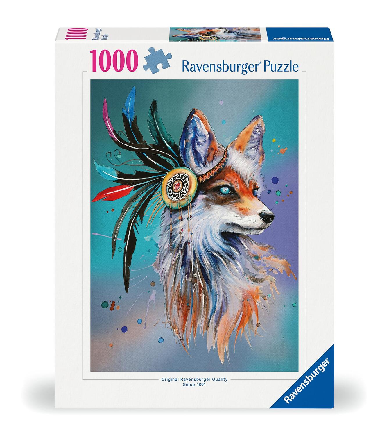 Cover: 4005555005193 | Ravensburger Puzzle 12000519 - Boho Fuchs - 1000 Teile Puzzle für...