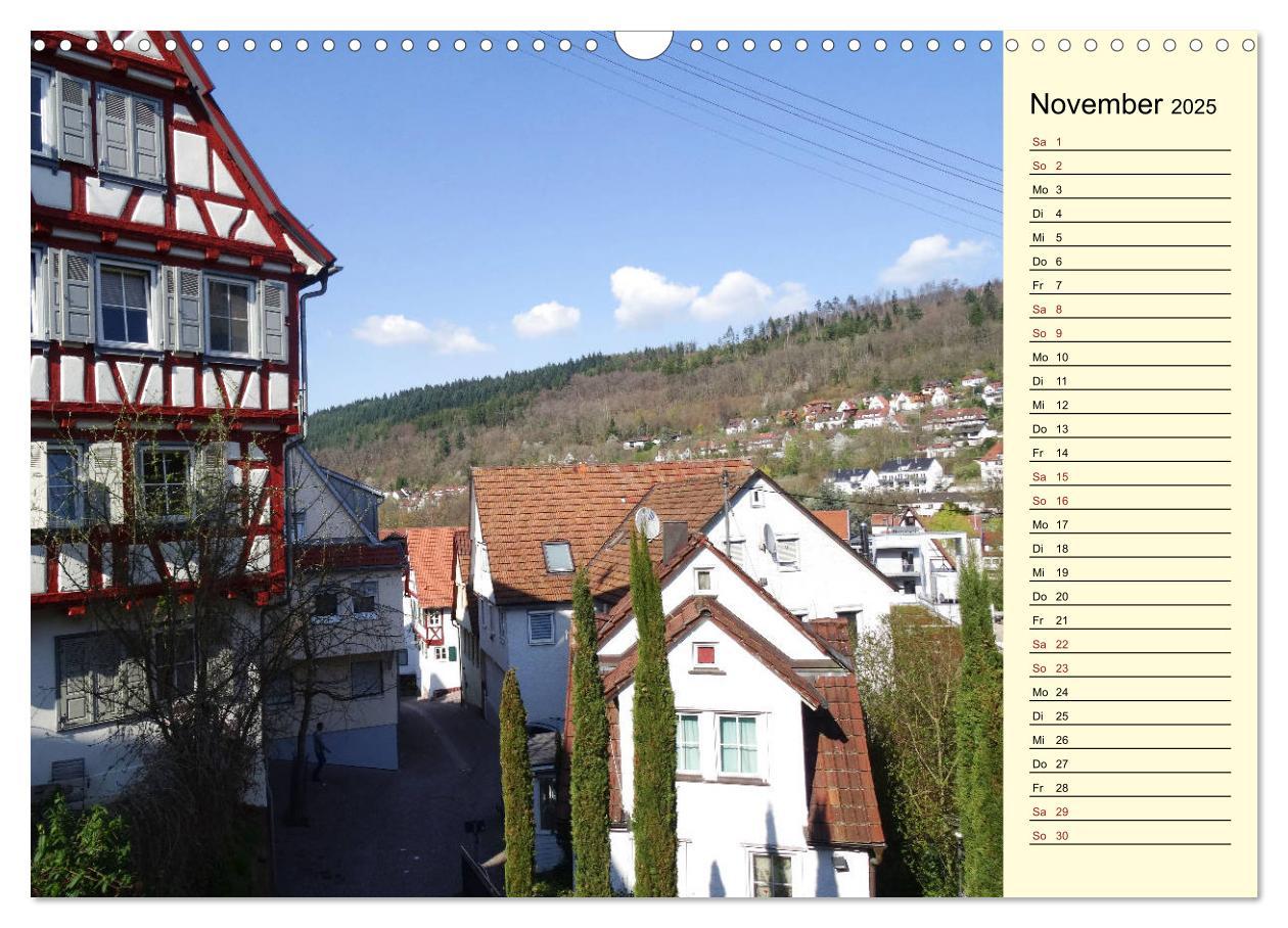 Bild: 9783435285471 | Calw erleben (Wandkalender 2025 DIN A3 quer), CALVENDO Monatskalender