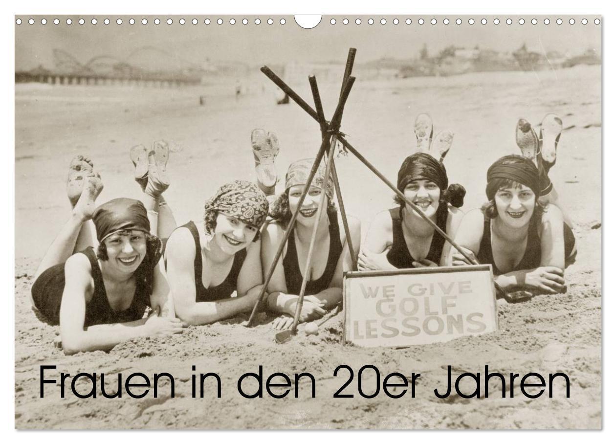 Cover: 9783435683260 | Frauen in den 20er Jahren (Wandkalender 2025 DIN A3 quer), CALVENDO...