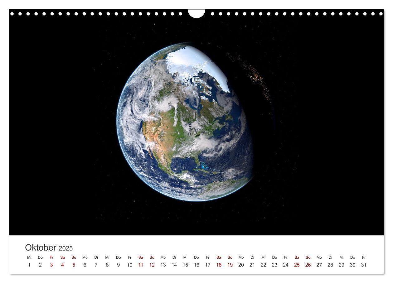 Bild: 9783457182673 | Planeten - Eine spektakuläre Reise ins All. (Wandkalender 2025 DIN...