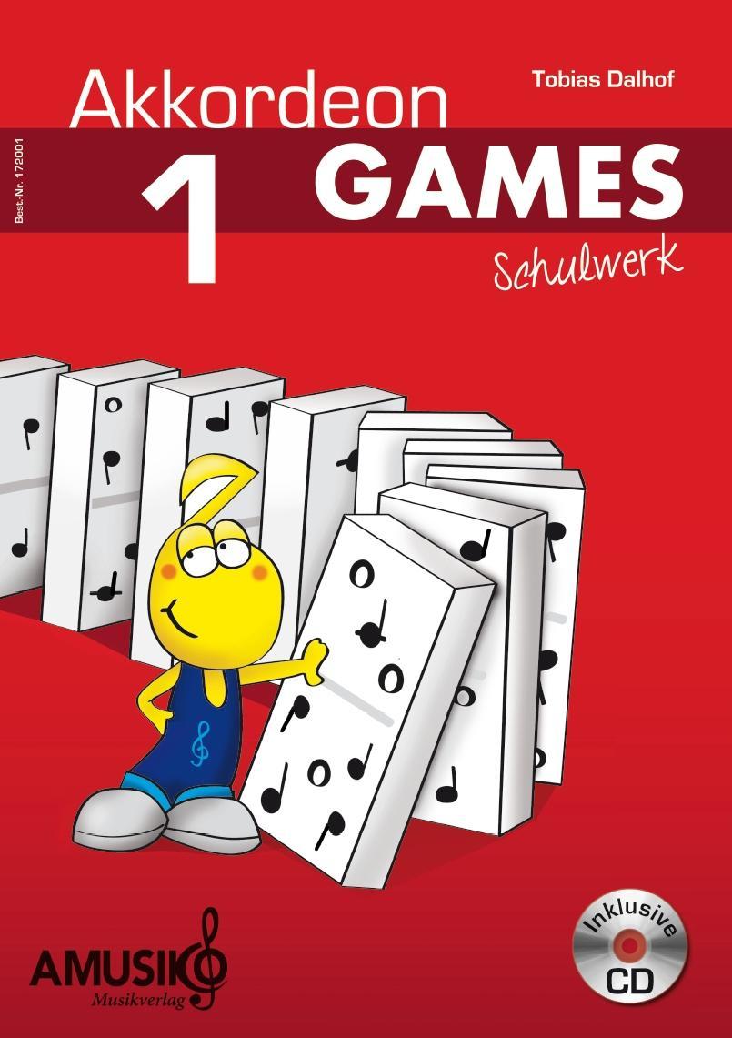 Cover: 9783946448006 | Dalhof, T: Akkordeon GAMES 1/m. Cd | Tobias Dalhof | Akkordeon GAMES