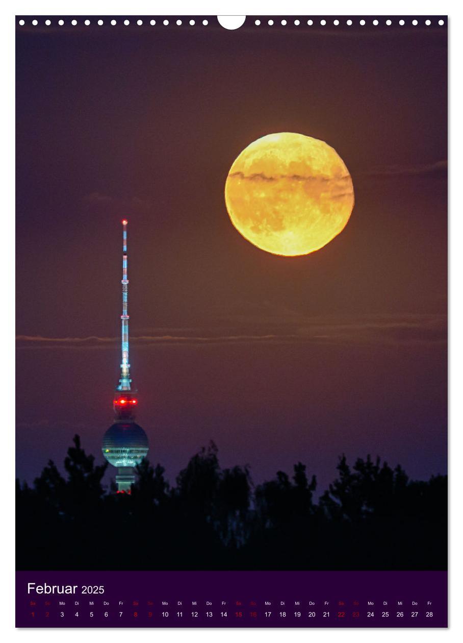 Bild: 9783435909766 | Berliner Fernsehturm - Magische Momente (Wandkalender 2025 DIN A3...