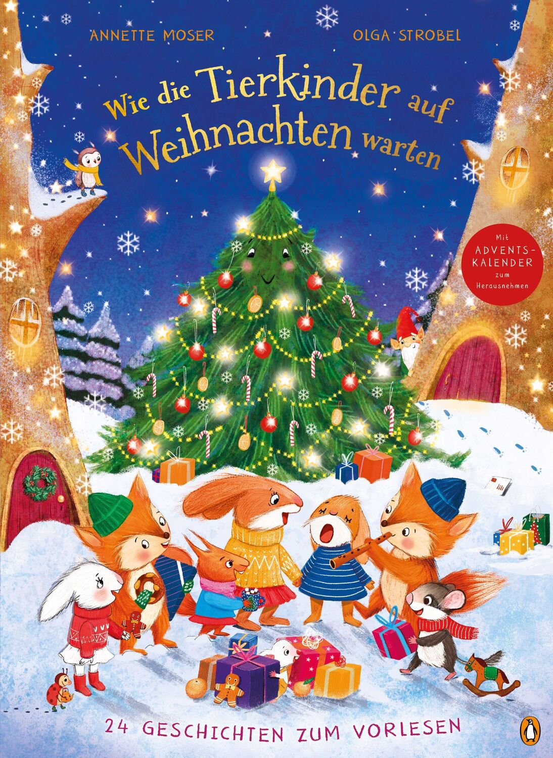 Cover: 9783328301783 | Wie die Tierkinder auf Weihnachten warten | Annette Moser | Buch