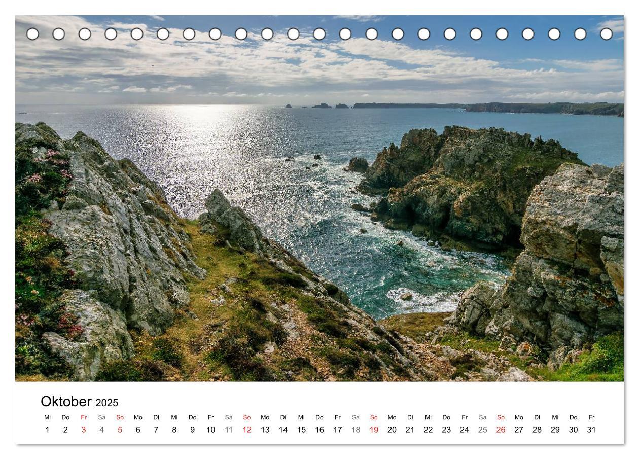 Bild: 9783435687800 | Bretagne ¿ Die Halbinsel Crozon (Tischkalender 2025 DIN A5 quer),...