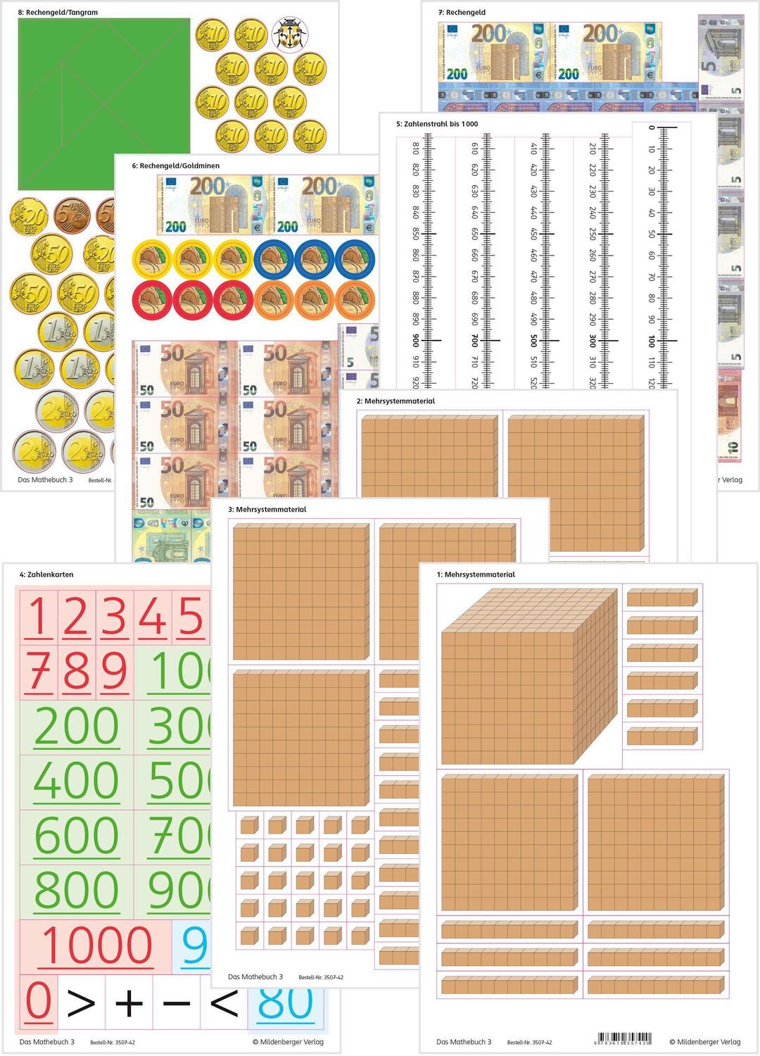 Cover: 9783619357420 | Das Mathebuch 3 Neubearbeitung - Arbeitsmaterial | Höfling (u. a.)