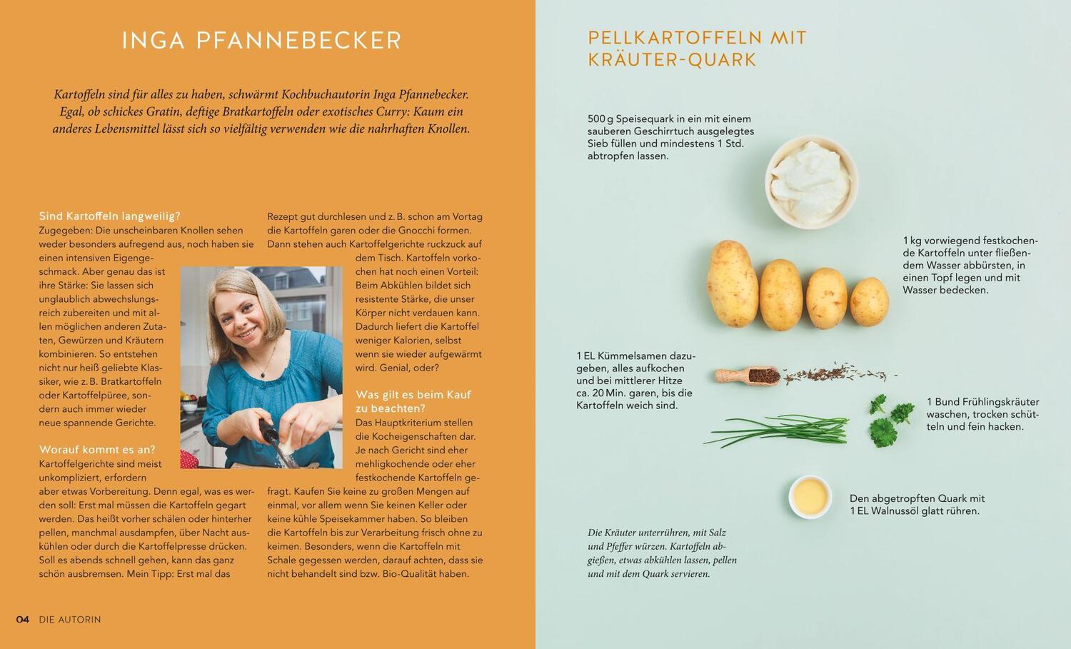 Bild: 9783833870774 | Kartoffeln kreativ | Inga Pfannebecker | Taschenbuch | 64 S. | Deutsch