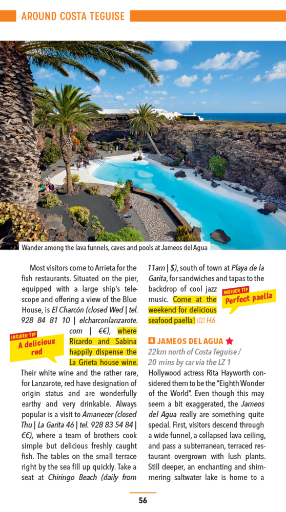 Bild: 9781914515156 | Lanzarote Marco Polo Pocket Travel Guide - with pull out map | Polo