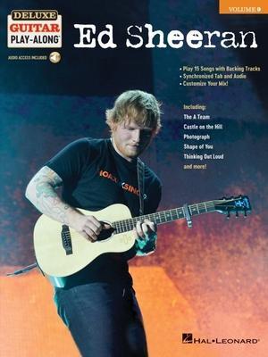 Cover: 888680709488 | Ed Sheeran: Deluxe Guitar Play-Along Volume 9 (Book/Online Audio)