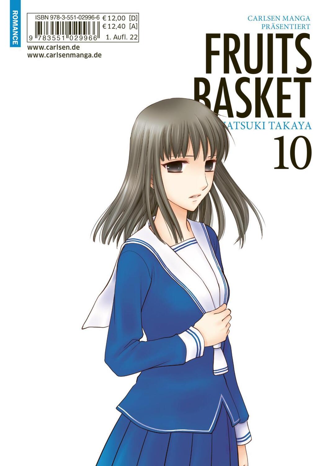 Rückseite: 9783551029966 | Fruits Basket Pearls 10 | Natsuki Takaya | Taschenbuch | 384 S. | 2022