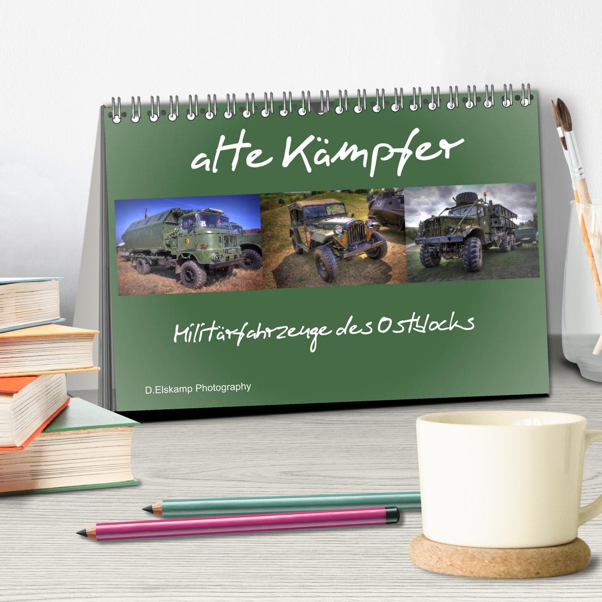 Bild: 9783435624522 | alte Kämpfer- Militärfahrzeuge des Ostblocks (Tischkalender 2025...