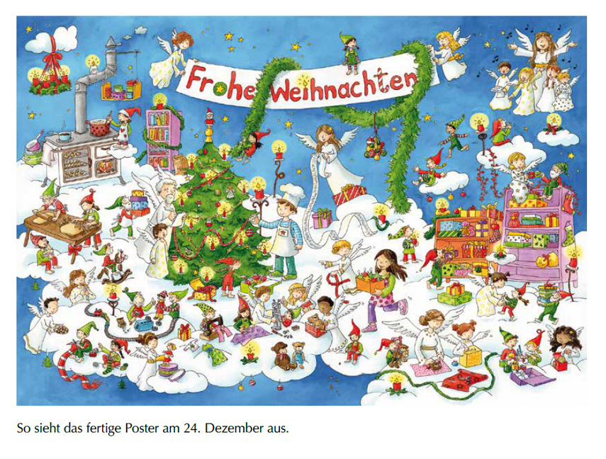 Bild: 9783780609502 | Oskar und Leni retten das Weihnachtsfest | Katharina Mauder | Kalender