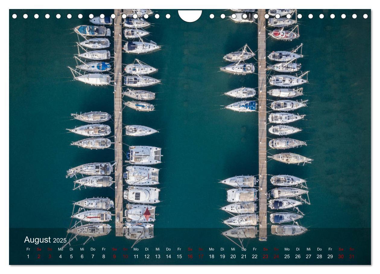 Bild: 9783435149551 | Segeln in Kroatien (Wandkalender 2025 DIN A4 quer), CALVENDO...