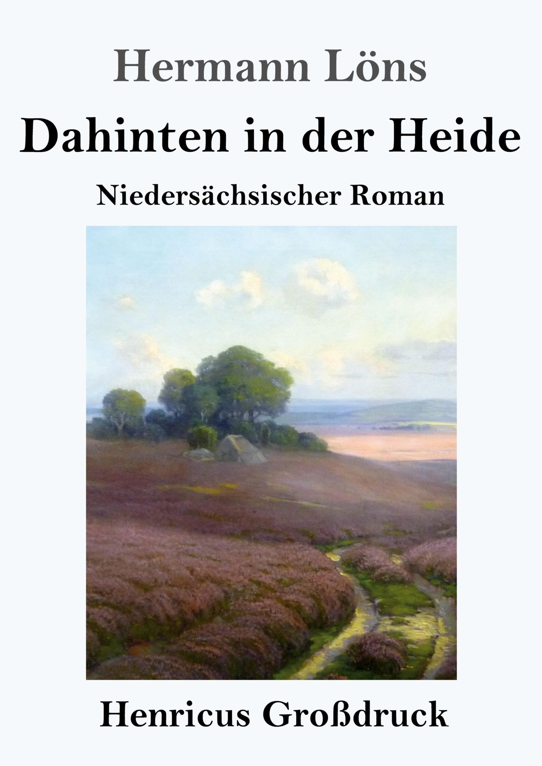 Cover: 9783847841869 | Dahinten in der Heide (Großdruck) | Niedersächsischer Roman | Löns