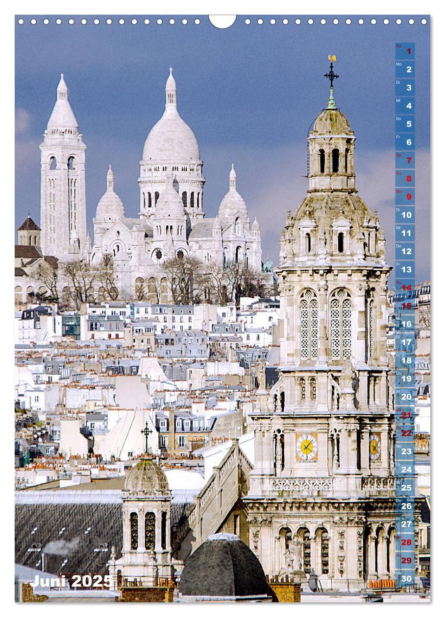 Bild: 9783435979318 | Paris Traummetropole mit Charme (Wandkalender 2025 DIN A3 hoch),...