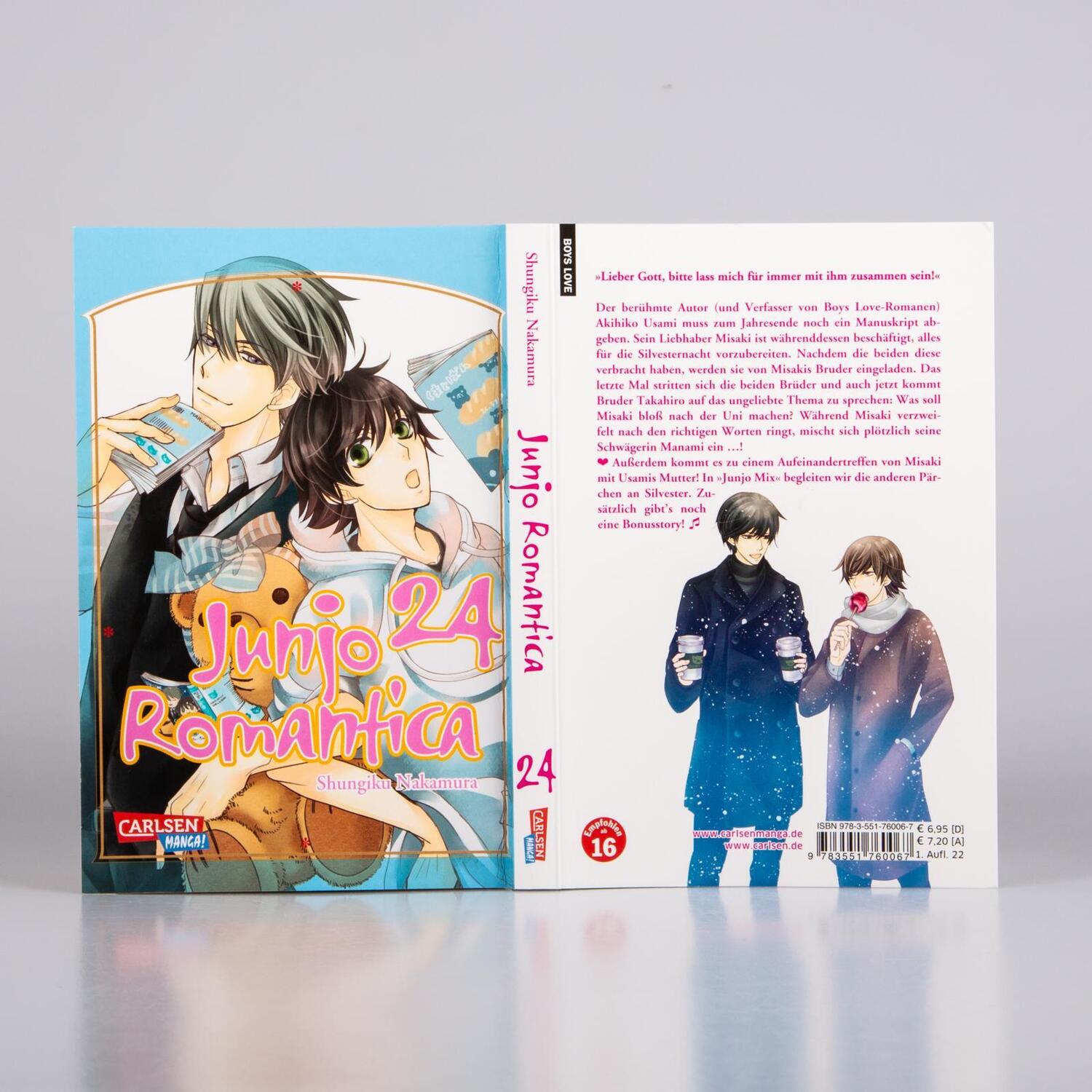 Bild: 9783551760067 | Junjo Romantica 24 | Die beliebte Boys-Love-Soap-Opera | Nakamura