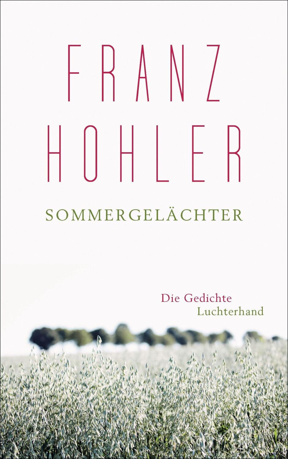 Cover: 9783630875842 | Sommergelächter | Die Gedichte | Franz Hohler | Buch | 352 S. | 2018