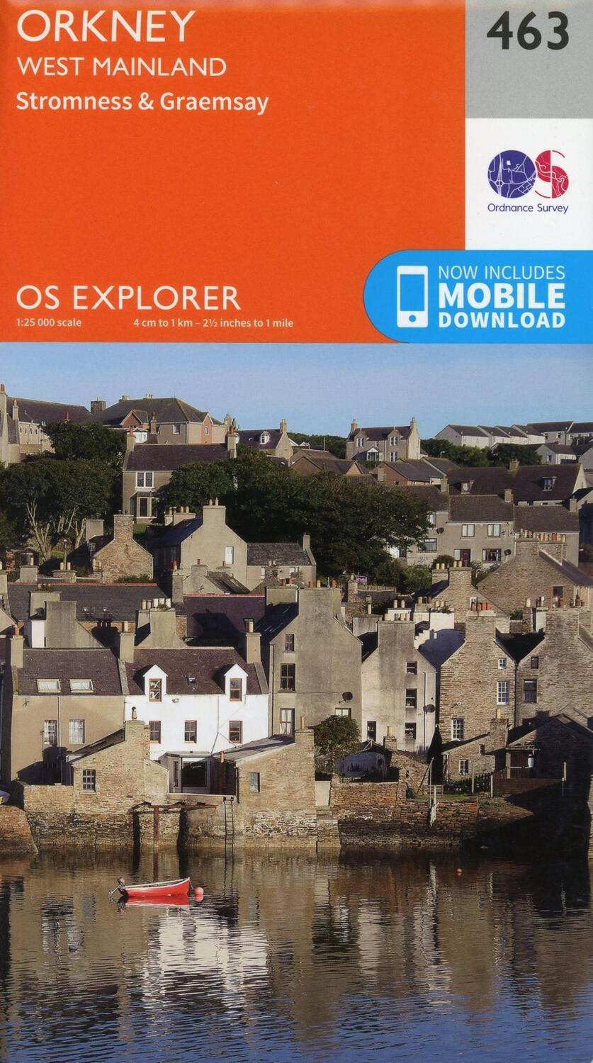 Cover: 9780319247143 | Orkney - West Mainland | Ordnance Survey | (Land-)Karte | Englisch