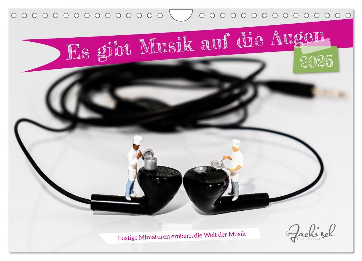 Cover: 9783435018185 | Es gibt Musik auf die Augen (Wandkalender 2025 DIN A4 quer),...