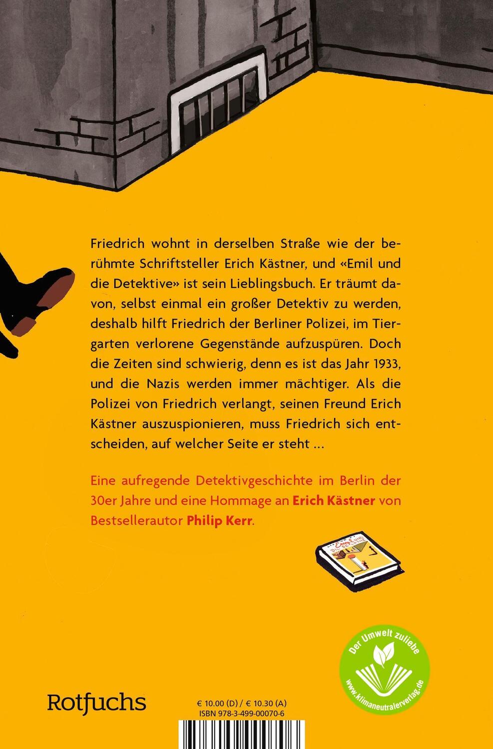 Rückseite: 9783733508487 | Friedrich der Große Detektiv | Philip Kerr | Taschenbuch | 256 S.