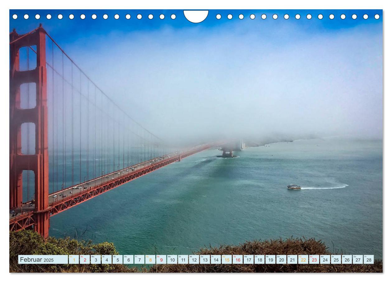 Bild: 9783435352142 | Golden Gate Bridge - Synonym für San Francisco (Wandkalender 2025...