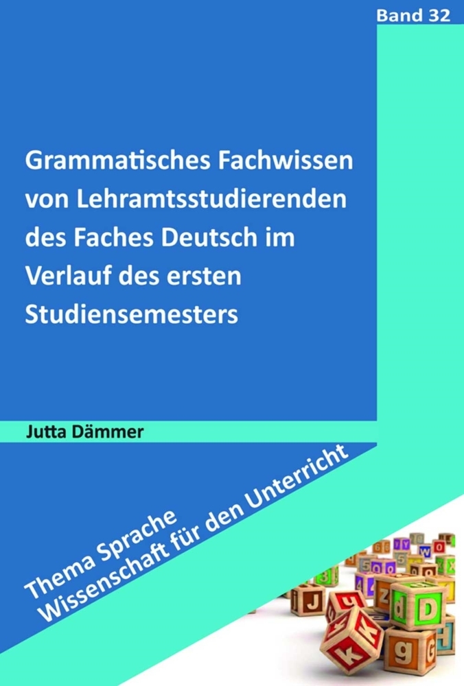 Cover: 9783834020048 | Grammatisches Fachwissen von Lehramtsstudierenden des Faches...