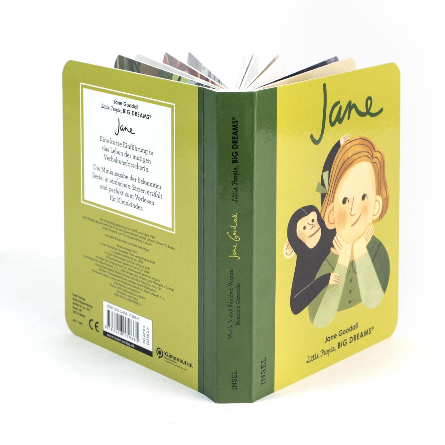 Bild: 9783458179665 | Jane Goodall | Little People, Big Dreams. Mini | Vegara | Buch | 24 S.