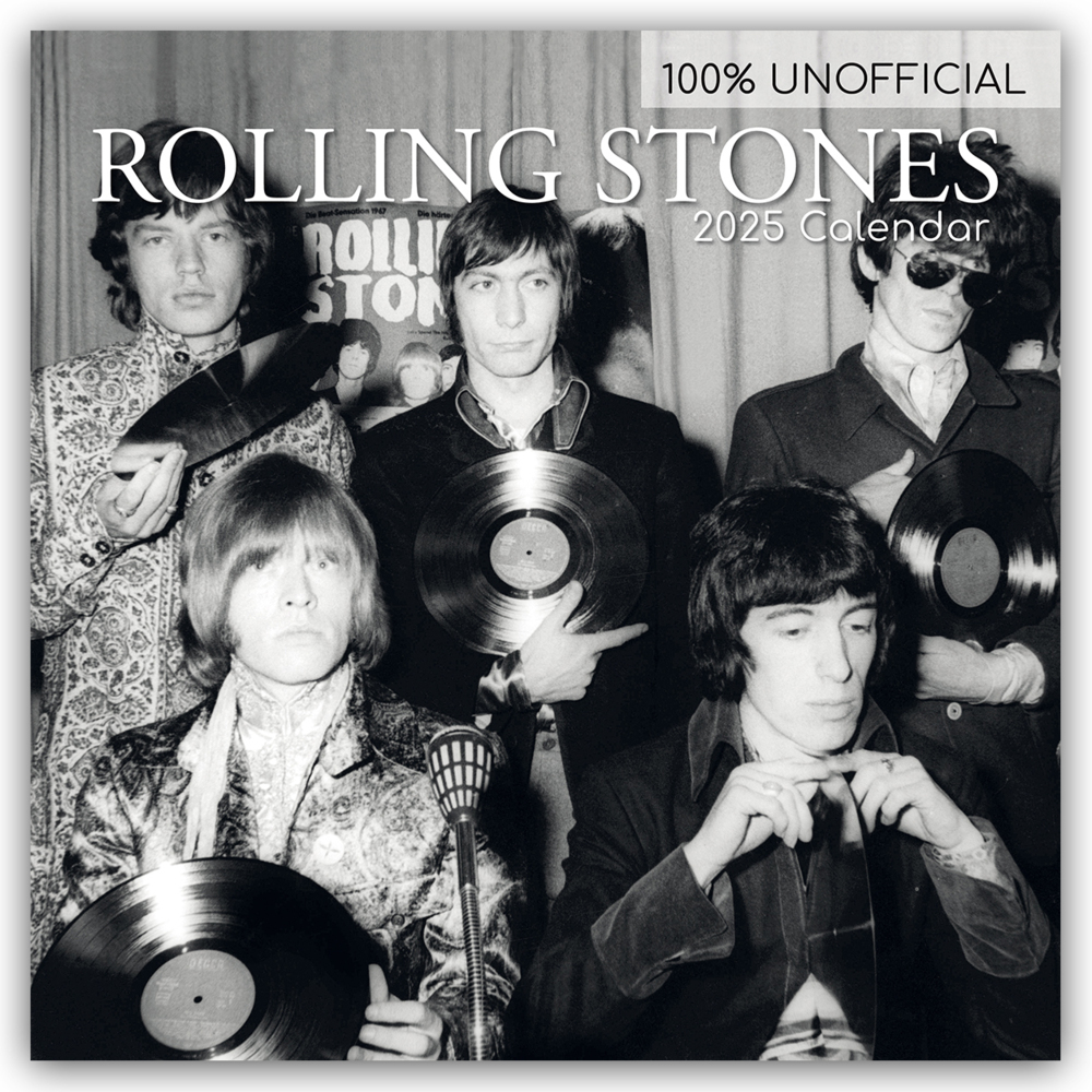 Cover: 9781835361849 | Rolling Stones 2025 - 16-Monatskalender | Ltd | Kalender | 20 S.