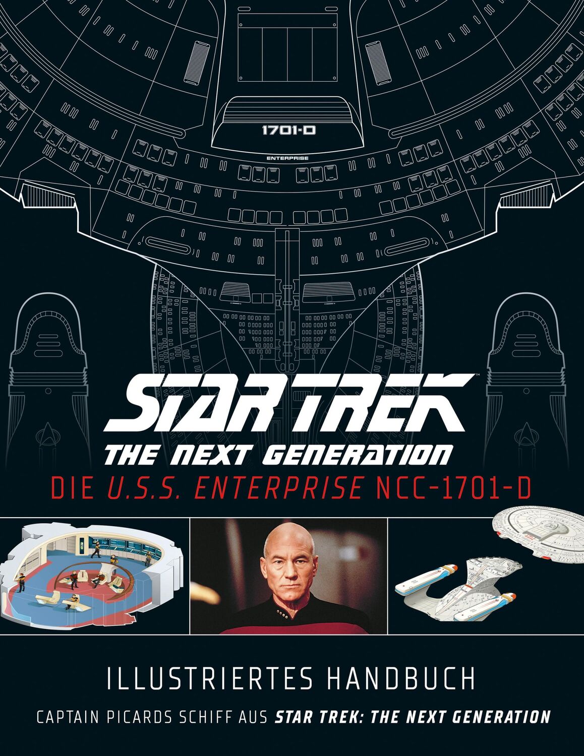 Cover: 9783966584142 | Illustriertes Handbuch: Die U.S.S. Enterprise NCC-1701-D / Captain...