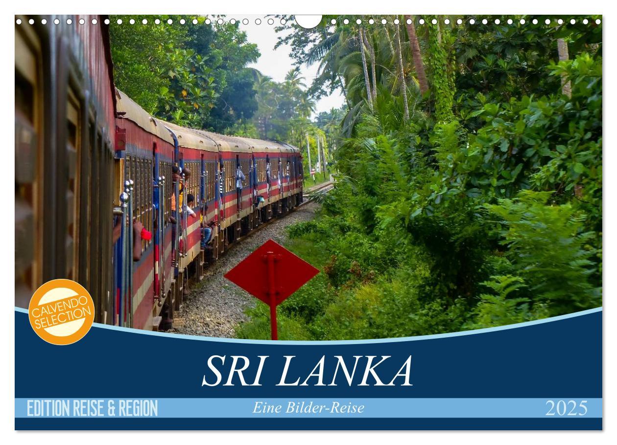 Cover: 9783435688241 | Sri Lanka - Eine Bilder-Reise (Wandkalender 2025 DIN A3 quer),...