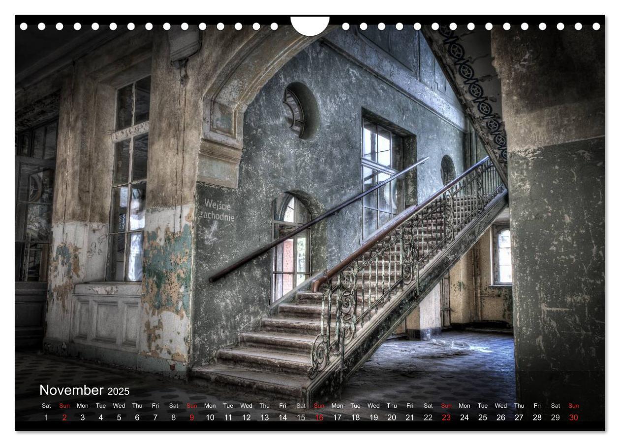 Bild: 9781325963348 | Lost Places HDR Beelitz II (Wall Calendar 2025 DIN A4 landscape),...